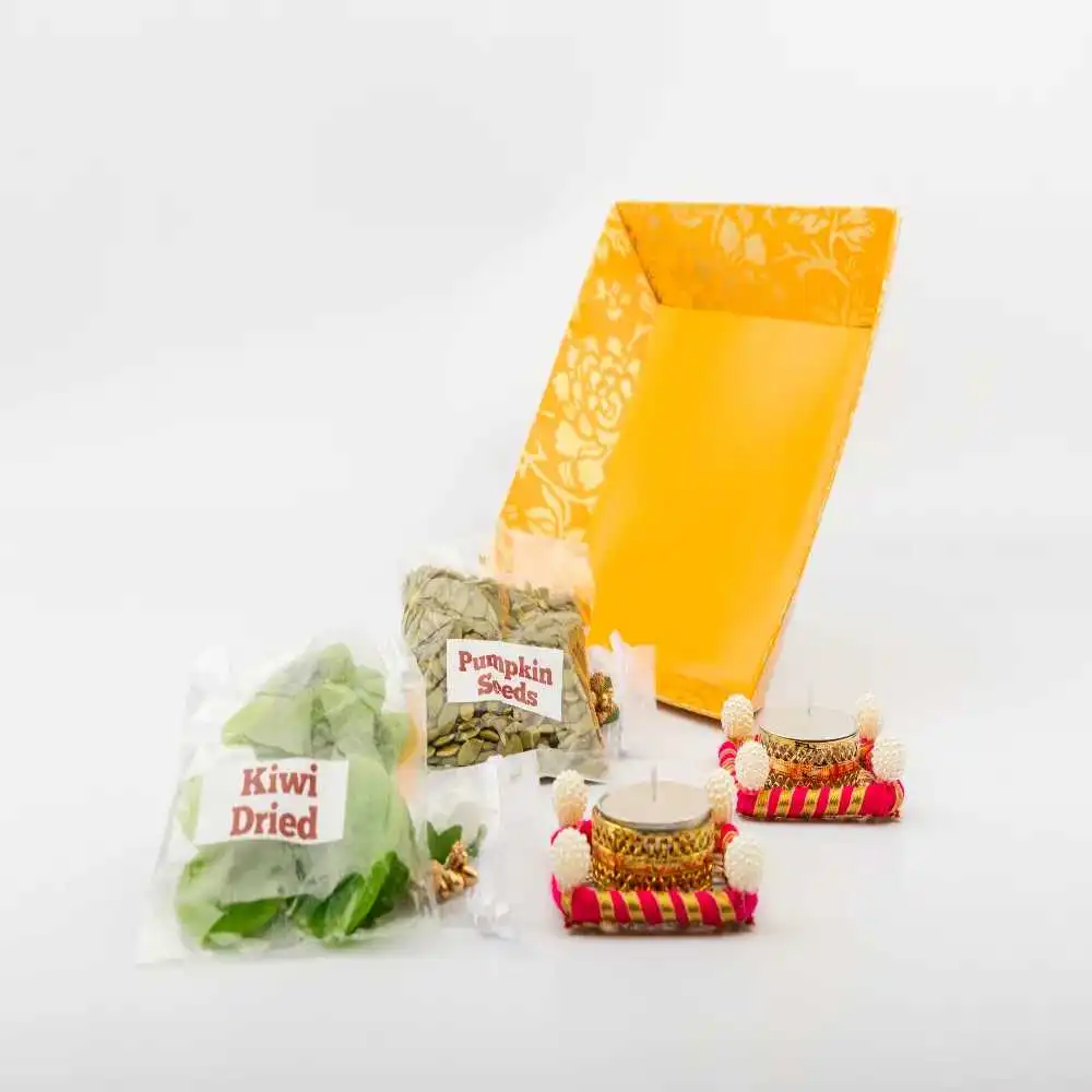 Pumpkin Seeds and Dry Kiwi Diwali Hamper Online in India